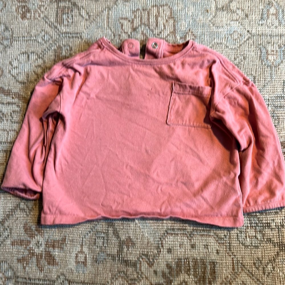 M&S Salmon Toddler Long-sleeve
